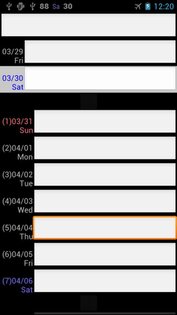 Расписание на месяц 20250520. Скриншот 1