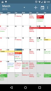 aCalendar 2.9.5. Скриншот 3