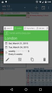 aCalendar 2.9.5. Скриншот 6