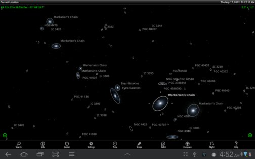 SkySafari Pro 1.8.5. Скриншот 1