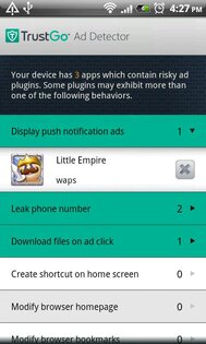 TrustGo Ad Detector 1.9.12. Скриншот 2