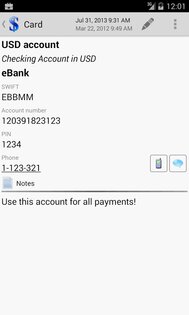 B-Folders – менеджер паролей 5.7.1. Скриншот 6