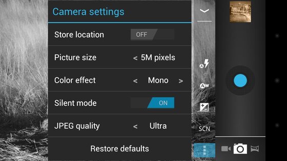 Камера ICS - Camera ICS 1.7.0. Скриншот 3