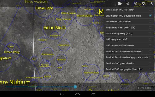 LunarMap 1.46. Скриншот 8