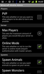 Mobile Admin for Minecraft (Free) 3.2.9. Скриншот 3