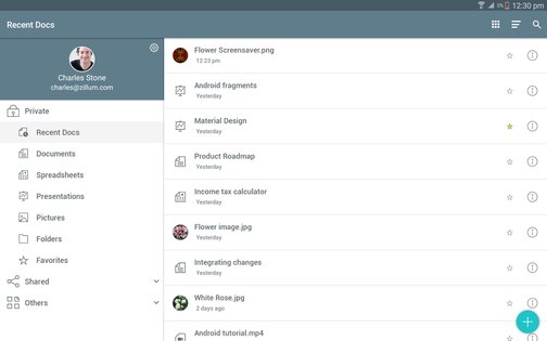 Zoho Docs 3.10. Скриншот 8