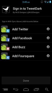 TweetDark r21. Скриншот 2