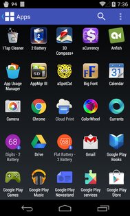 aSpotCat – список разрешений 3.85. Скриншот 7