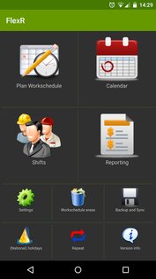 FlexR – график смен 7.19.18. Скриншот 2