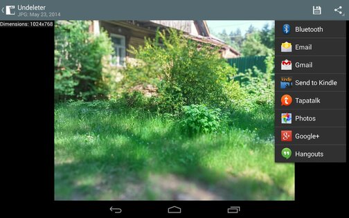 Undeleter 5.5. Скриншот 14