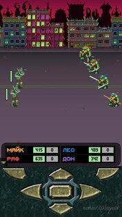 TMNT The Shredder Reborn. Скриншот 3