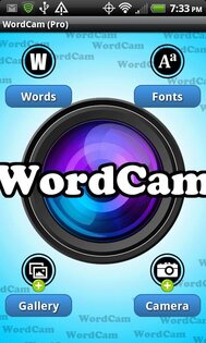 WordCam (FREE) 2.6. Скриншот 1