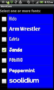 WordCam (FREE) 2.6. Скриншот 2