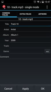 AudioTagger 6.4.3. Скриншот 2