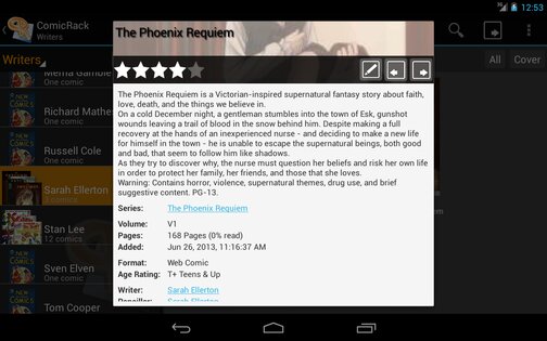 ComicRack 1.80. Скриншот 14