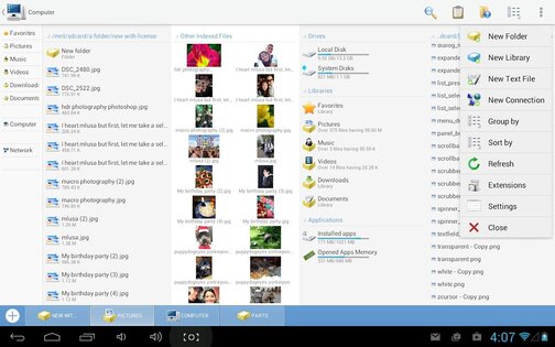 Computer File Explorer 2.5.b142. Скриншот 9