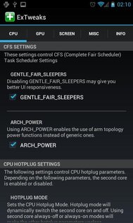 ExTweaks 0.32. Скриншот 1