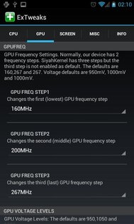 ExTweaks 0.32. Скриншот 2