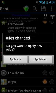Root Firewall 1.1. Скриншот 4