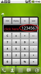 Calculator Widget (Free) 1.1.6. Скриншот 1