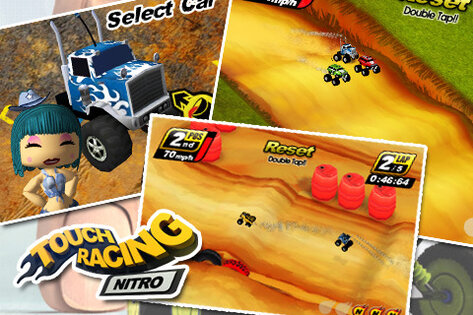 Touch Racing Nitro 1.2.3. Скриншот 2