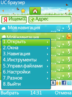 Skins UcWeb 8. Скриншот 2