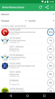BetterBatteryStats 3.0-485 beta. Скриншот 6