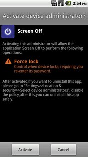 Блокировка 1.2.5. Скриншот 2