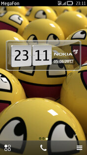 FlipClock 3D 1.00. Скриншот 1