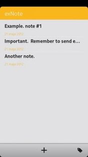 exNote 1.2.2. Скриншот 1