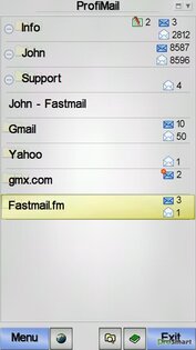 ProfiMail 3.56. Скриншот 1