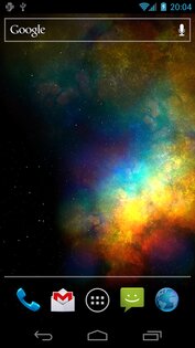 Vortex Galaxy Live Wallpaper 2.6.3. Скриншот 12