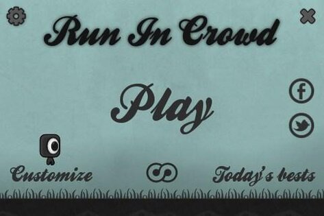 Run In Crowd 1.3b. Скриншот 1