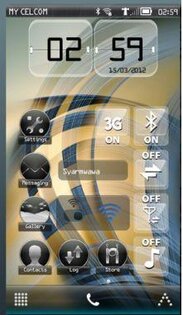 Widgets for belle. Скриншот 2