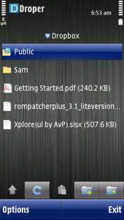 Droper 0.6.2 touch. Скриншот 1