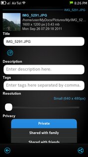 FlickrUp 4.1.1. Скриншот 1