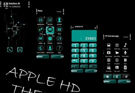 Apple hd. Скриншот 1