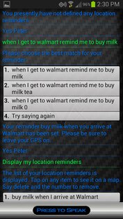 Android Voice Xtreme 3.33. Скриншот 3