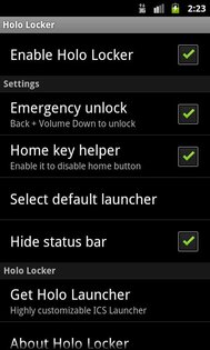 Holo Locker 1.2.0. Скриншот 3