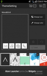 Atom Launcher 2.2.92. Скриншот 8