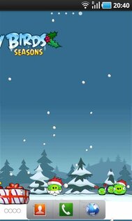 Angry Birds Live Wallpaper 1.2.4. Скриншот 1