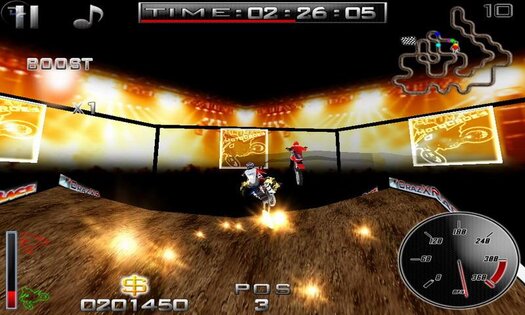 Ultimate MotoCross 3.400. Скриншот 4