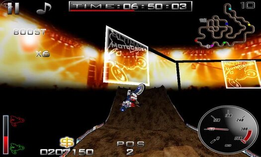 Ultimate MotoCross 3.400. Скриншот 5