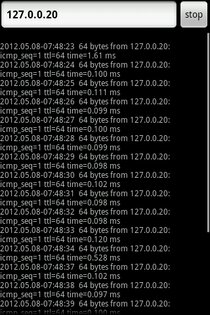 TestPing 1.19b. Скриншот 2