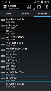 Sensor music player 2.5331. Скриншот 3