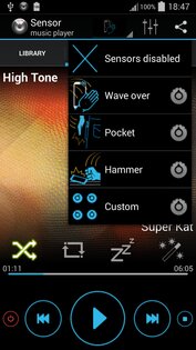 Sensor music player 2.5331. Скриншот 4