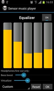 Sensor music player 2.5331. Скриншот 6