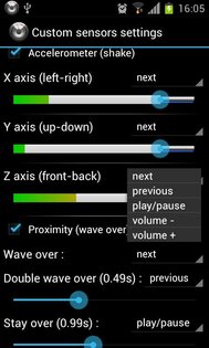 Sensor music player 2.5331. Скриншот 7