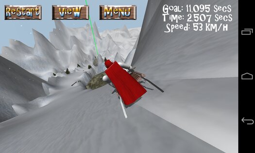 Extreme Luging 3D 3.0. Скриншот 2