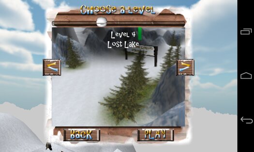 Extreme Luging 3D 3.0. Скриншот 4